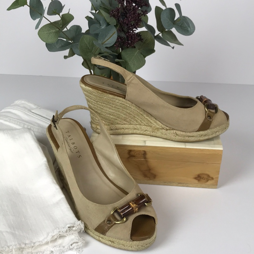 Talbots espadrilles, women’s size 7
